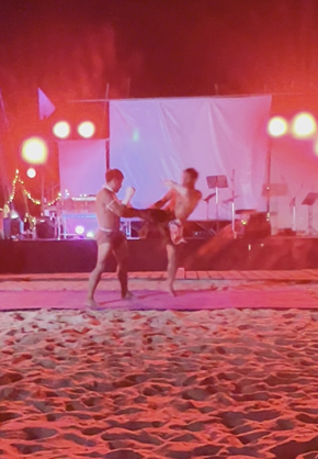 Khao Lak Muay Thai - Muay Boran Show with Kru Padu and Kru Top