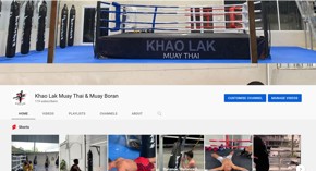 Khao Lak Muay Thai YouTube channel screen grab